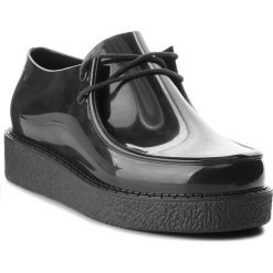 Półbuty MELISSA - Billy Creepers Ad 32318 Black 01003. Czarne półbuty damskie Melissa, z tworzywa sztucznego. Za 429.00 zł.
