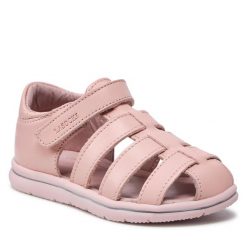 Sandały Lasocki Kids. Czerwone sandały dziewczęce Lasocki Kids, bez zapięcia. Za 96.99 zł.