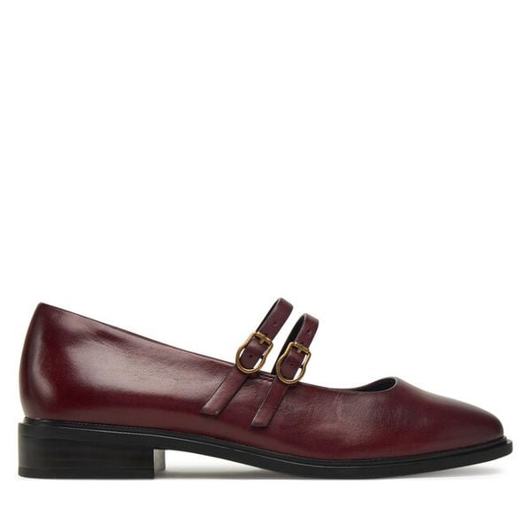 Baleriny Tamaris. Czerwone baleriny damskie Tamaris, bez wzorów, bez obcasa. Za 358.99 zł.