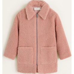 Mango Kids - Płaszcz dziecięcy Cristi 110-164 cm. Kurtki i płaszcze dla dziewczynek marki Pulp. W wyprzedaży za 129.90 zł.