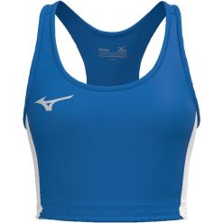 Biustonosz dla kobiet Mizuno. Niebieskie biustonosze Mizuno, bez wzorów. Za 161.00 zł.