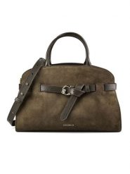 Coccinelle Torebka TLB Coccinellesabine Suede Bi E1 TLB 18 04 01 Khaki. Brązowe torebki do ręki damskie Coccinelle, bez wzorów, ze skóry, bez dodatków. Za 1,849.00 zł.