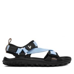 Sandały Vivo Barefoot. Niebieskie obuwie sportowe damskie Vivo Barefoot, bez wzorów, bez obcasa, bez zapięcia. Za 549.99 zł.