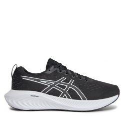 Buty do biegania Asics. Czarne buty sportowe męskie Asics, bez zapięcia, do biegania. Za 319.99 zł.