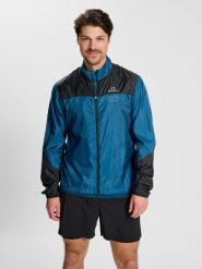 Kurtka z dresu Newline Denton. Niebieskie kurtki męskie Newline, m, bez wzorów, z dresówki. Za 361.35 zł.
