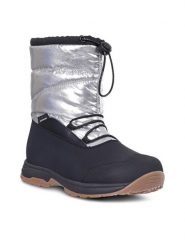 Icepeak Śniegowce Alvear 72264 100 I Srebrny. Szare buty zimowe dziewczęce Icepeak, bez wzorów, z materiału, bez zapięcia. Za 419.99 zł.
