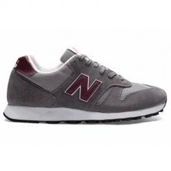 Buty do chodzenia damskie New Balance 855. Szare obuwie sportowe damskie New Balance, bez wzorów, z materiału, trekkingowe. Za 577.00 zł.