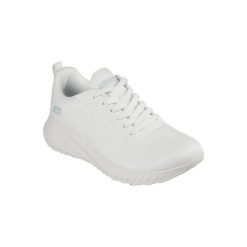 Buty do chodzenia damskie Skechers Bobs Squad Chaos Face Off. Białe obuwie sportowe damskie Skechers, bez wzorów, z gumy, trekkingowe, Skechers Sport. W wyprzedaży za 256.20 zł.
