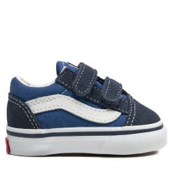 Tenisówki Vans. Brązowe trampki i tenisówki chłopięce Vans, bez wzorów, retro, bez zapięcia. Za 179.99 zł.
