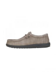 Mokasyny Wally Classic Rozmiar 43 - 41894-030 Szary. Szare mokasyny męskie Hey dude, ze skóry, klasyczne. Za 346.95 zł.