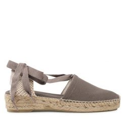 Espadryle Toni Pons. Brązowe sandały damskie Toni Pons, bez wzorów, bez obcasa, bez zapięcia. Za 189.99 zł.