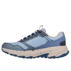 Damskie buty trailowe Skechers Go Run Altitude 2.0. Niebieskie obuwie sportowe damskie Skechers, bez wzorów, z materiału, do biegania. Za 317.00 zł.