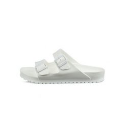 Klapki męskie Birkenstock Arizona Eva. Białe klapki męskie Birkenstock, z materiału. Za 335.00 zł.