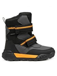 Geox Śniegowce J Trekkyup B Abx J56MBB 050FU C0036 S Szary. Szare buty zimowe chłopięce Geox, bez wzorów, ze skóry, bez zapięcia. Za 289.99 zł.