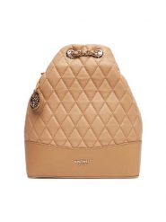 Nine West Plecak CEO-KANSAS-JH5824-NW Beżowy. Brązowe plecaki damskie Nine West, bez wzorów, z materiału. Za 249.99 zł.