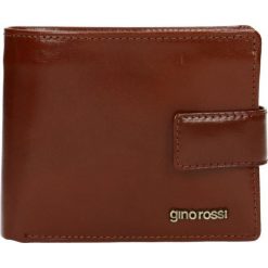 Portfel męski PIEMONTE. Żółte portfele męskie Gino Rossi, ze skóry. W wyprzedaży za 249.90 zł.