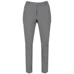 Damskie Spodnie Trekkingowe Highton Stretch. Szare spodnie sportowe damskie Regatta, xl, bez wzorów, trekkingowe. Za 194.99 zł.