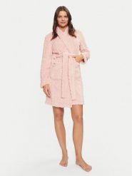 Selmark Szlafrok PC092 Różowy. Czerwone szlafroki damskie Selmark, xl, bez wzorów, z syntetyku, bez ramiączek, bez kaptura. Za 139.99 zł.