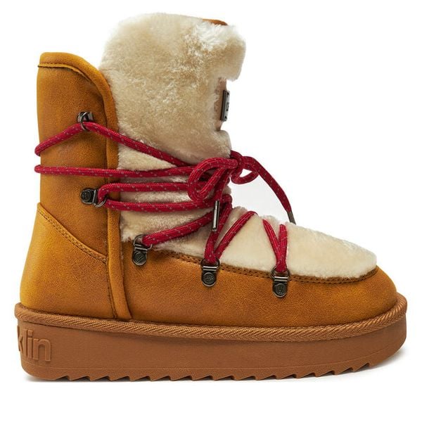 Śniegowce D.Franklin. Żółte śniegowce i trapery damskie D.Franklin. Za 239.99 zł.