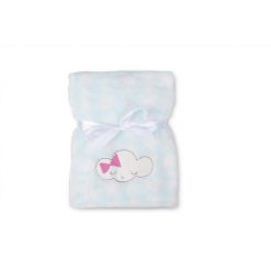 Kocyk RICCO z haftem 75x100. Czerwone kocyki dla dzieci Multitex, z poliesteru. Za 55.45 zł.