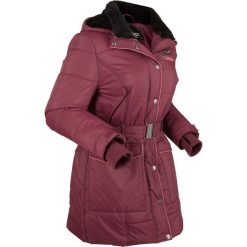 Kurtka pikowana outdoorowa bonprix czerwony klonowy. Czerwone kurtki damskie bonprix, w paski. Za 269.99 zł.
