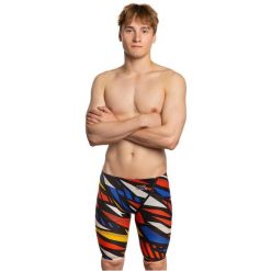 Mad Wave Forceshell-X Jammers X9 - Wielokolorowe - Rozmiar L / Uk30. Czarne kąpielówki męskie MAD WAVE, l, bez wzorów, do pływania. Za 6,874.94 zł.