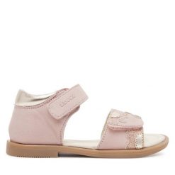 Sandały Lasocki Kids. Brązowe sandały dziewczęce Lasocki Kids, bez zapięcia. Za 119.99 zł.