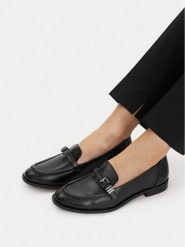 Lasocki Lordsy CEO-WI23-3309-13 Czarny. Czarne mokasyny damskie Lasocki, ze skóry. Za 229.99 zł.