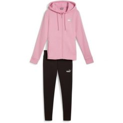 Dres Puma Metallic Tracksuit Fl, Kobiety. Czerwone obuwie sportowe damskie Puma, bez wzorów, z bawełny, na fitness i siłownię. Za 490.00 zł.