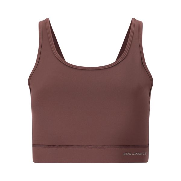 Biustonosz dla kobiet Endurance Cynthian. Fioletowe obuwie sportowe damskie Endurance, bez wzorów, na fitness i siłownię. Za 167.50 zł.