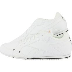 Buty sportowe damskie Reebok Damio. Białe obuwie sportowe damskie Reebok, bez wzorów, z syntetyku, na fitness i siłownię. Za 190.00 zł.