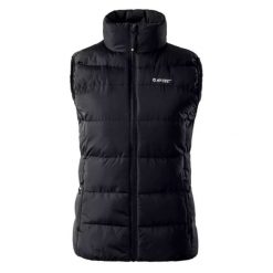 Kamizelka damska Hi-Tec Lady Sanis - czarna, Rozmiar XXL. Czarne kurtki damskie Hi-tec, na jesień, xxl, bez wzorów, bez kaptura. Za 114.99 zł.