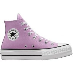 Buty sportowe Converse Chuck Taylor All Star Lift. Czerwone obuwie sportowe damskie Converse, bez wzorów. Za 490.00 zł.