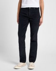 LEE DAMSKIE SPODNIE SZTRUKSOWE MARION STRAIGHT UNIONALL BLACK 112359984 L301016299. Czarne spodnie materiałowe damskie Lee, l, bez wzorów, ze sztruksu. Za 199.99 zł.