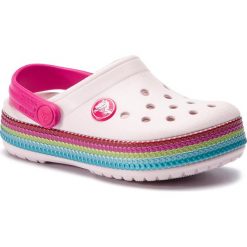 Klapki CROCS - Crocband Sequin Band Clog K 205525 Barely Pink. Sandały dziewczęce marki Crocs. Za 149.00 zł.