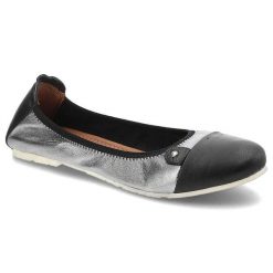 Czarne Baleriny La'Viano Wygodne Skórzane Buty Damskie. Czarne baleriny damskie La’viano, z aplikacjami, ze skóry, eleganckie, bez obcasa. Za 159.00 zł.