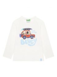 United Colors Of Benetton Bluzka 3I1XG10KH Biały Regular Fit. Białe t-shirty dla chłopców United Colors Of Benetton, bez wzorów, z bawełny, bez ramiączek. Za 69.99 zł.