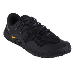 Buty Męskie Bieganie Trail Glove 7. Czarne trekkingi męskie Merrell, do biegania. Za 780.99 zł.
