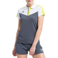 Damska koszulka polo Erima Squad. Białe koszulki sportowe damskie Erima, xs, bez wzorów, z materiału, bez kołnierzyka, bez ramiączek, do piłki nożnej. Za 137.75 zł.