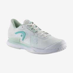Buty do tenisa damskie Head Sprint Pro 3.5. Niebieskie obuwie sportowe damskie Head, bez wzorów, z materiału, do biegania. Za 676.00 zł.