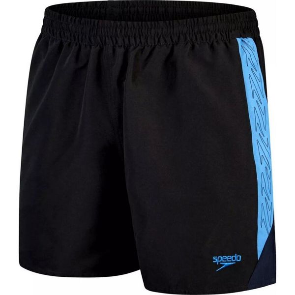 Męskie Spodenki Kąpielowe Hyperboom Splice. Czarne kąpielówki męskie Speedo, m, bez wzorów, z materiału. Za 186.99 zł.