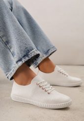 Różowe Minimalistyczne Tenisówki z Imitacji Skóry z Drobną Perforacją Lalosa. Czerwone trampki i tenisówki damskie Born2be, bez wzorów, z dzianiny, klasyczne, bez zapięcia. Za 59.99 zł.