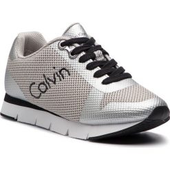 Sneakersy CALVIN KLEIN JEANS - Taline RE9847 Silver. Półbuty damskie marki Calvin Klein Jeans. Za 519.00 zł.