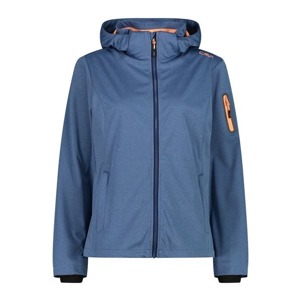 Damska wodoodporna kurtka z kapturem CMP. Niebieskie kurtki sportowe damskie CMP, xl, bez wzorów, z kapturem, trekkingowe. W wyprzedaży za 266.45 zł.