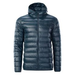 Męska Kurtka Ocieplana Marcho. Niebieskie kurtki sportowe męskie IGUANA, m, bez wzorów, z puchu, trekkingowe. Za 406.99 zł.