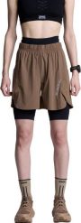 Spodenki damskie X-Bionic Corefusion Run Perform Shorts Dark Sand M132. Brązowe szorty sportowe damskie X Bionic, l, bez wzorów, sportowe, do biegania. Za 419.99 zł.