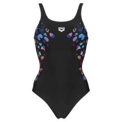 Damski kostium kąpielowy 1-częściowy Arena Lucent Back One Piece. Czarne kostiumy jednoczęściowe damskie Arena, s, bez wzorów, z elastanu, eleganckie, na fitness i siłownię. Za 238.00 zł.