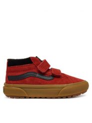 Vans Sneakersy SK8-Mid Reissue V Insulat VN000V90BRD1 Bordowy. Czerwone buty sportowe chłopięce Vans, bez wzorów, ze skóry, bez zapięcia. Za 319.99 zł.