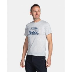 Męska koszulka techniczna Kilpi GAROVE-M. Niebieskie koszulki sportowe męskie Kilpi, m, bez wzorów, bez kołnierzyka, bez ramiączek, trekkingowe. Za 91.56 zł.