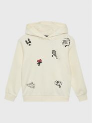 Fila Bluza Bakersield FAK0092 Beżowy Regular Fit. Brązowe bluzy dla chłopców Fila, bez wzorów, z bawełny, bez ramiączek, bez kaptura. Za 199.99 zł.